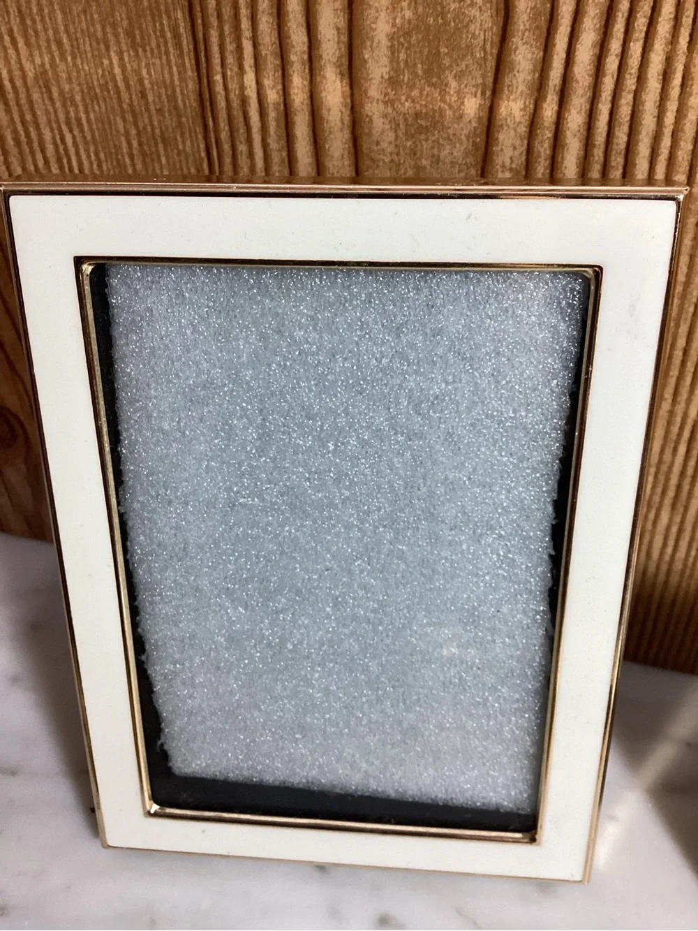 Enamel Frames with Green Daisy Accent Frame